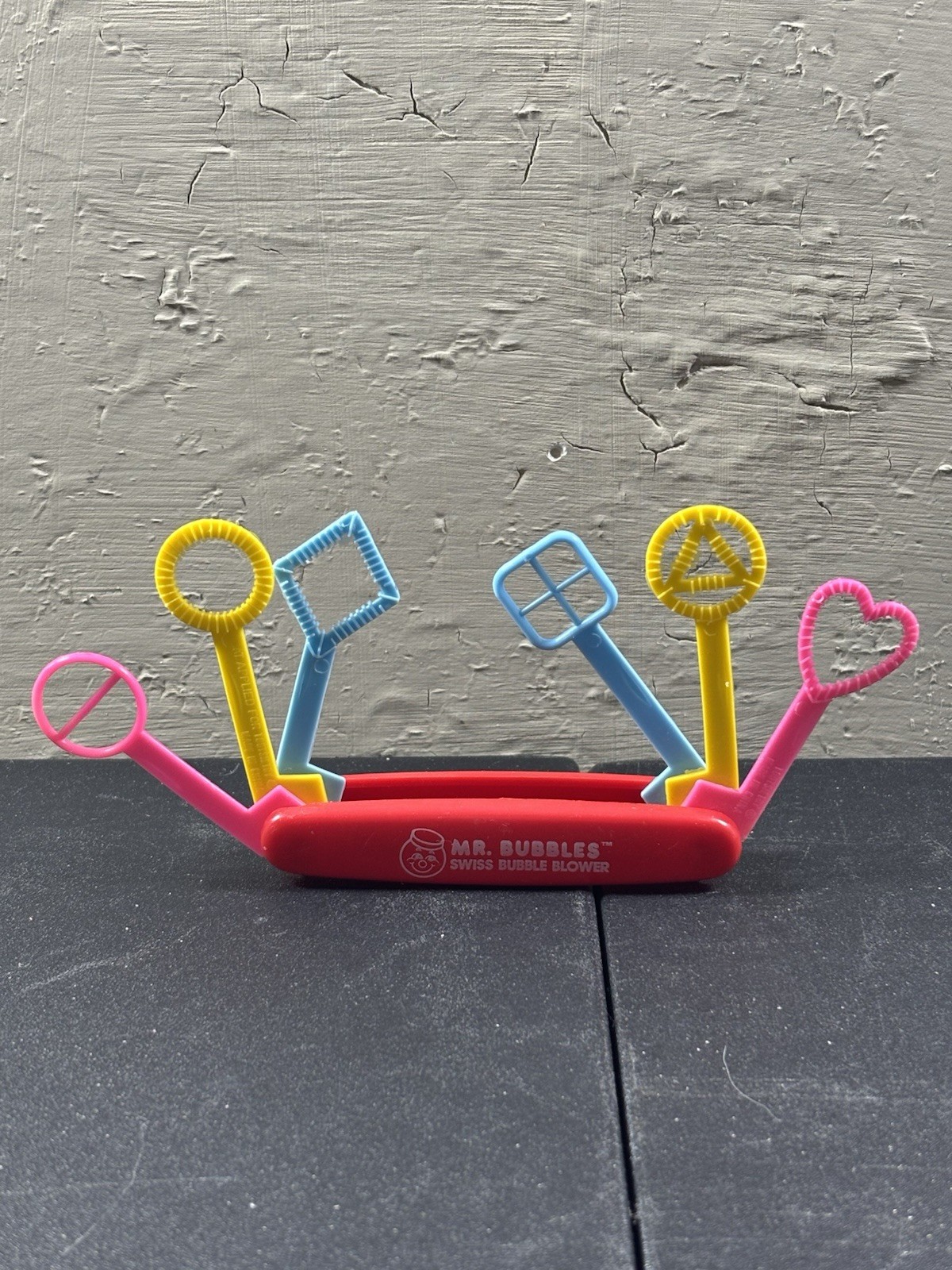 Vtg Mr. Bubbles Swiss Bubble Blower Pocket Bubble Wand