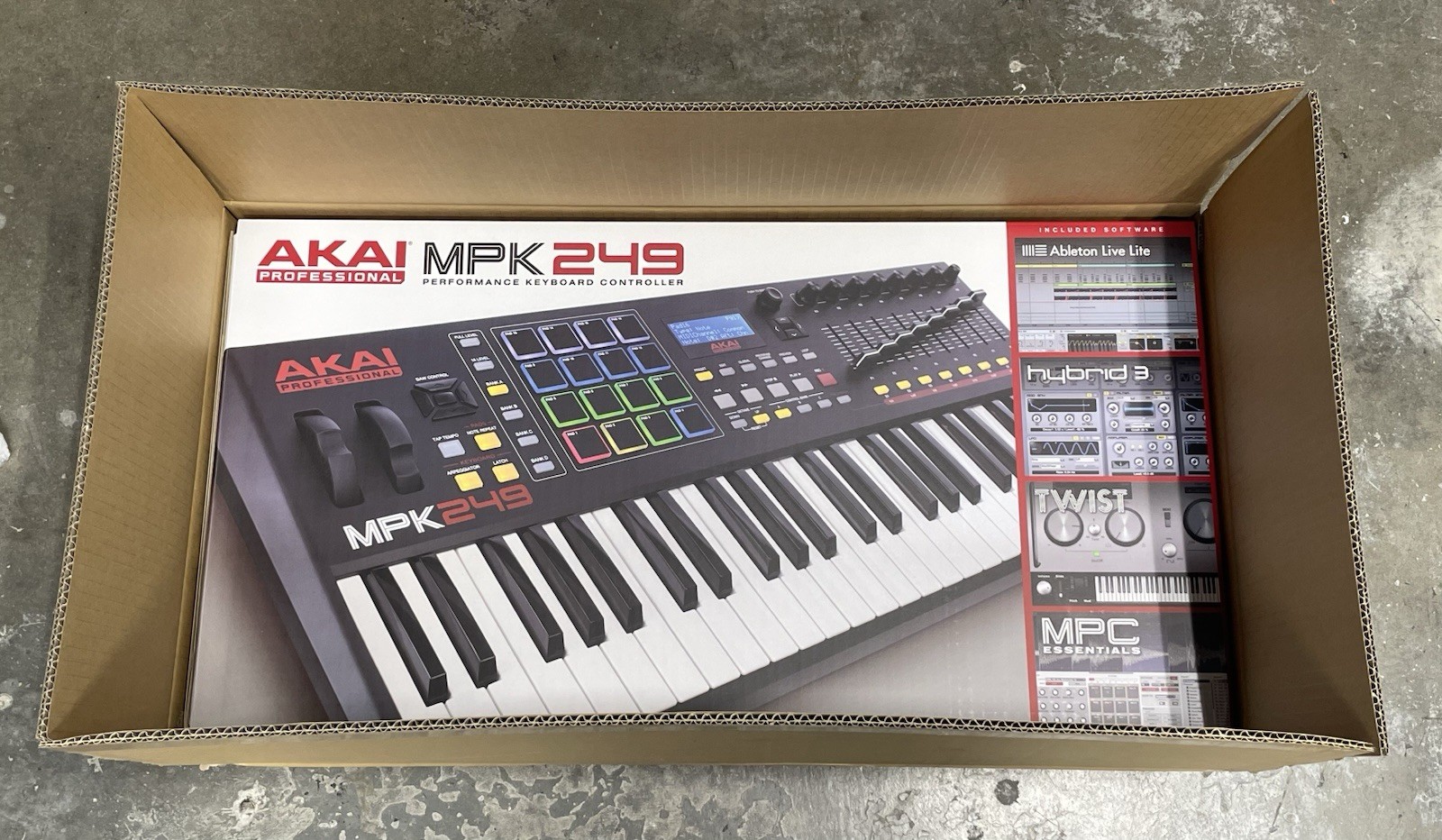 Akai Professional MPK249 49-Key USB MIDI Keyboard Controller New Sealed