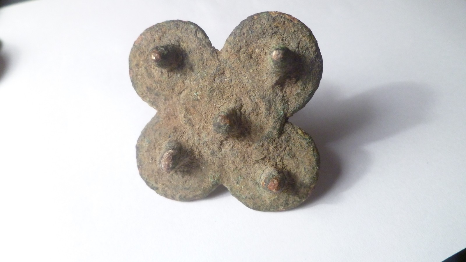 Antique Bronze African Ornament Ghana 1800s Heavy Patina RARE