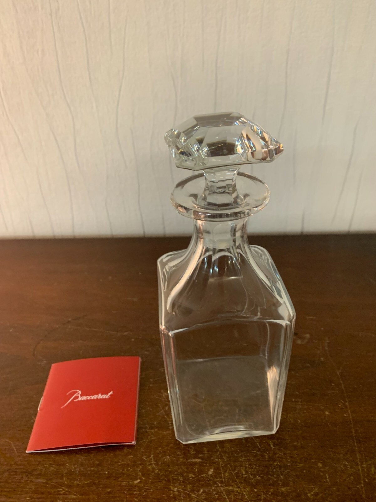 2 Crystal Liqueur Carafes From Baccarat (Price Per Unit)