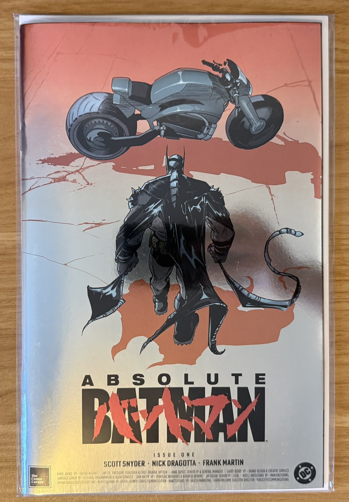 Absolute Batman #1 AKIRA Foil 10th Print Javier Fernandez Variant NM