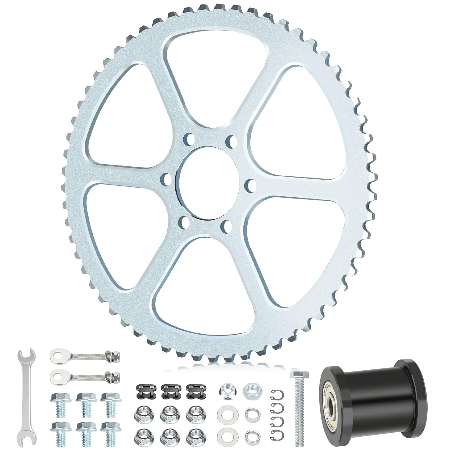 60 Tooth Sprocket 35 Chain for Coleman Mini Bike CT100U