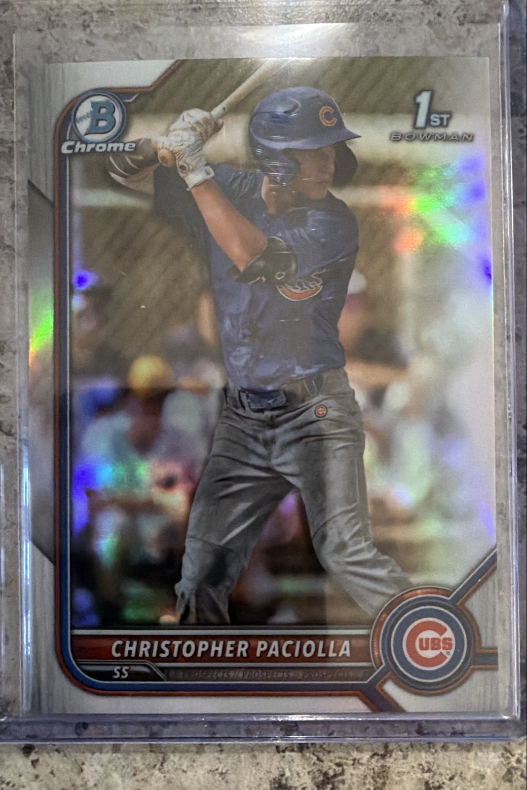 2022 Bowman Draft - Chrome Christopher Paciolla #BDC-185 Refractor (RC)
