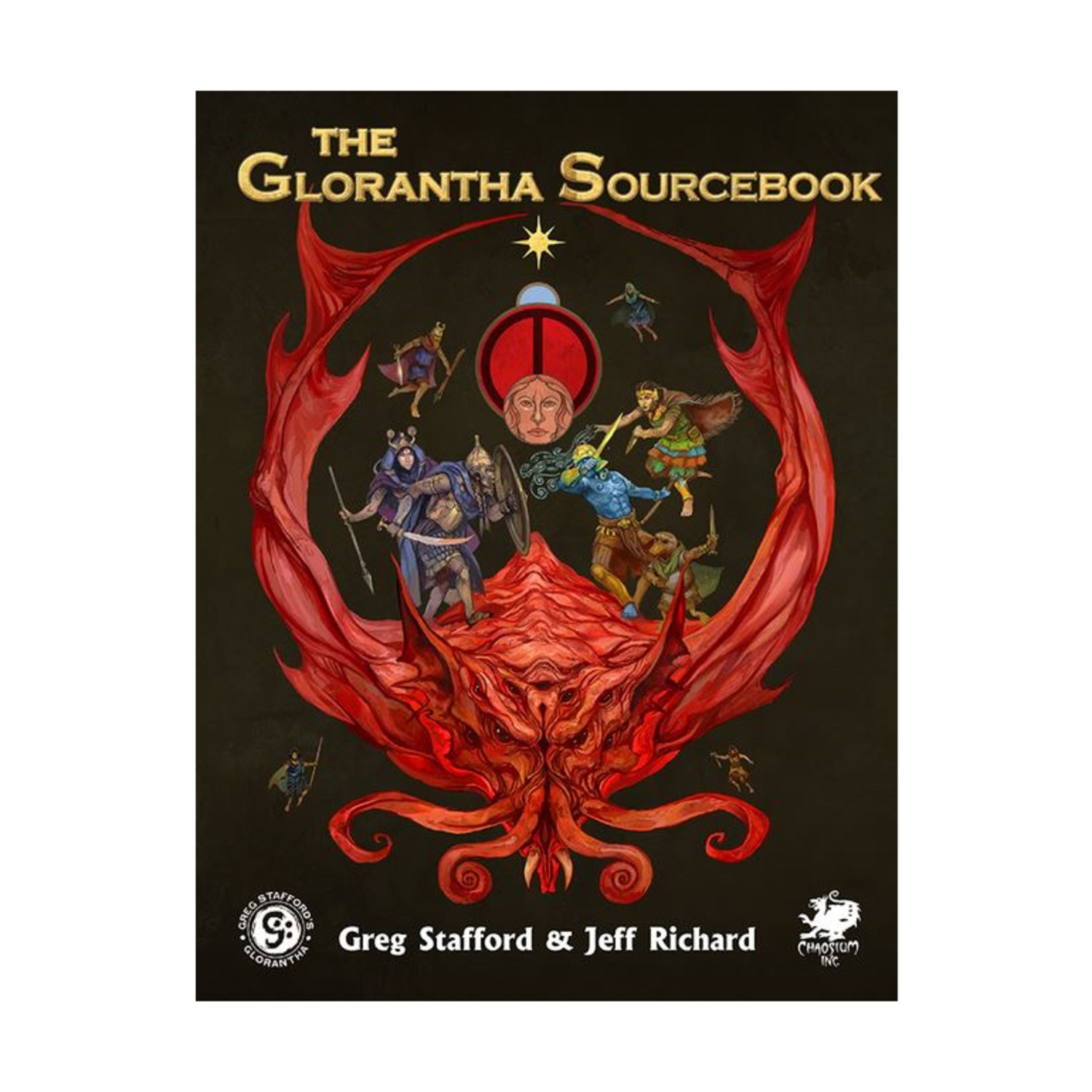 Chaosium Basic Roleplaying Glorantha Sourcebook VG+/NM
