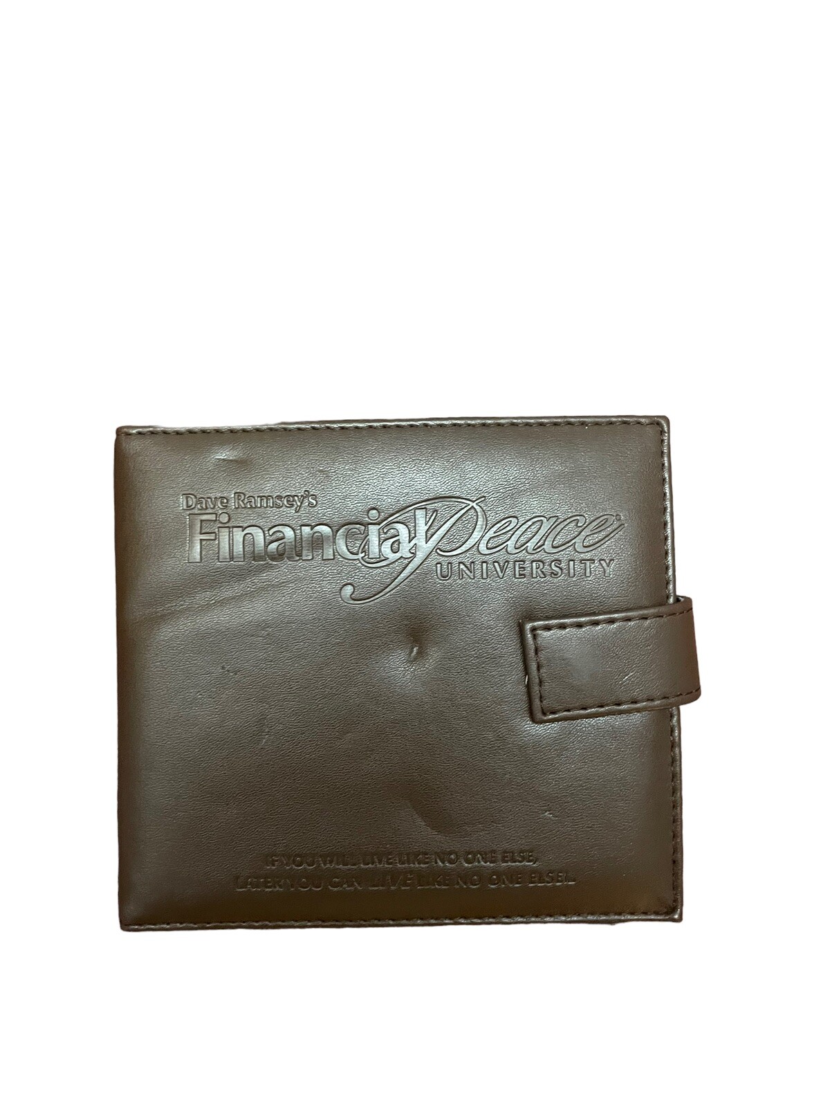 Dave Ramsey’s  Financial Peace University Kit Course 16 CD's Set Leather