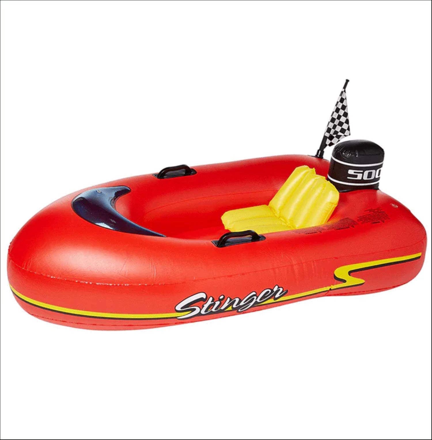 Swim Central 48" Water Sports Inflatable Stinger Speedboat Pool Raft Float