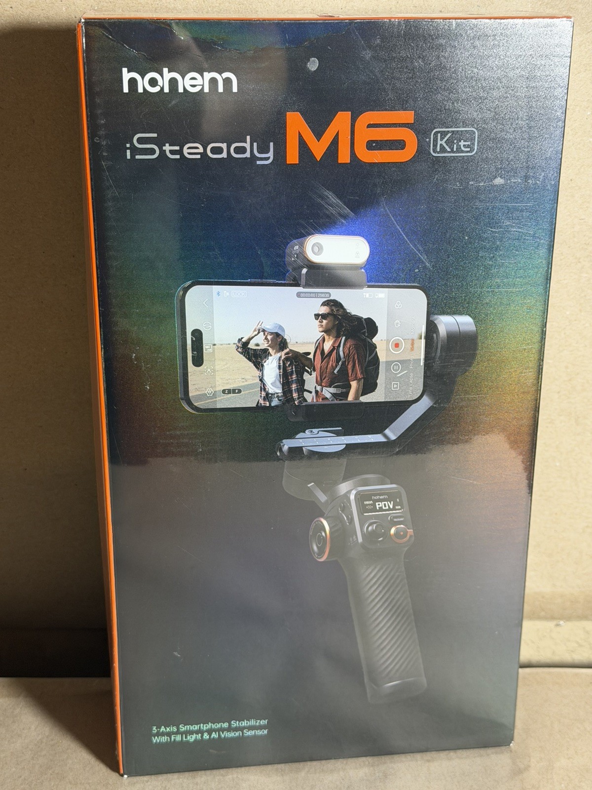 hohem iSteady M6 Kit 3-Axis W/Fill Light & AI Vision Sensor Stabilizer