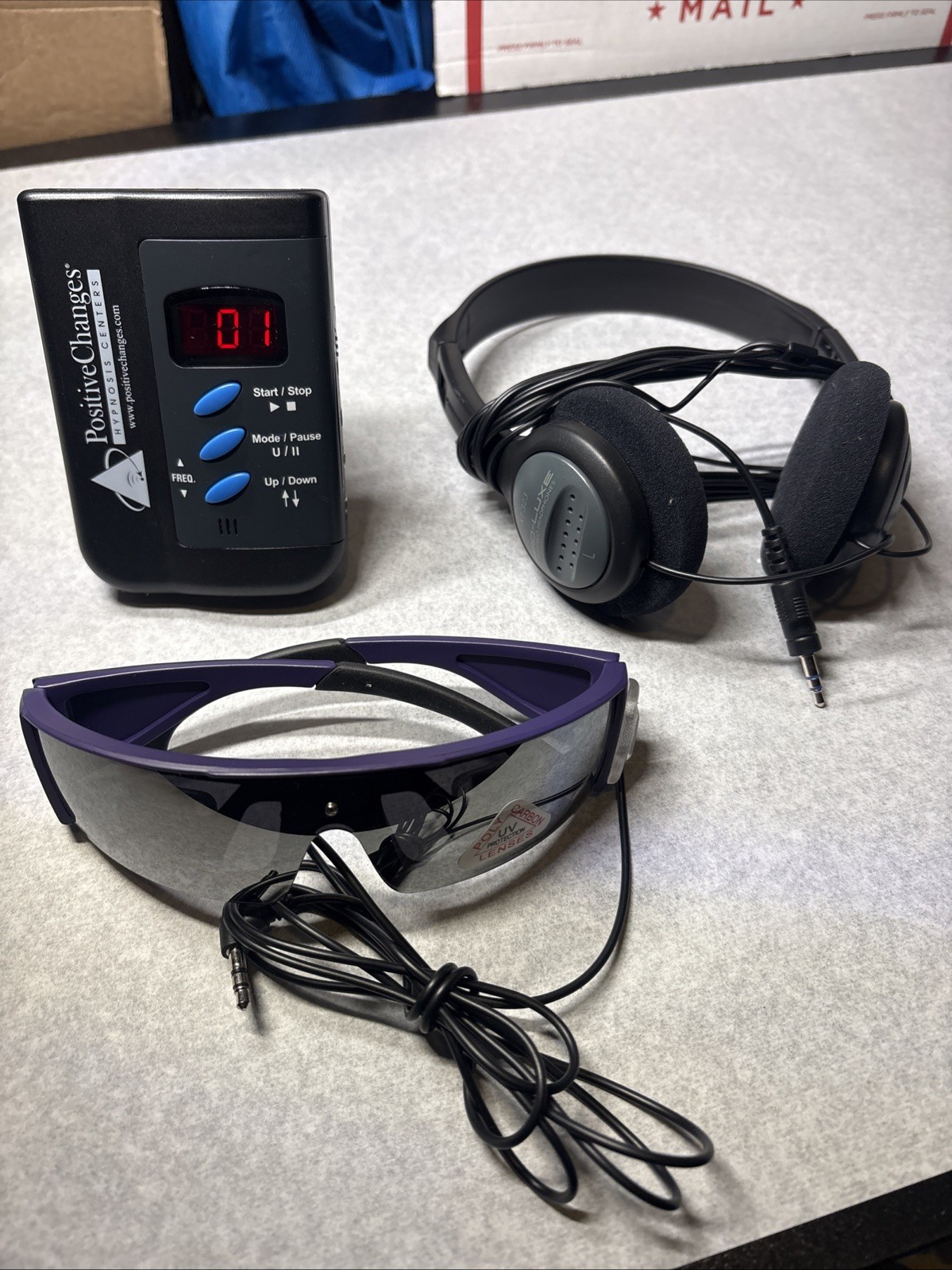 Positive Changes Hypnosis Center Gemini Auditory Visual System Meditation Tested