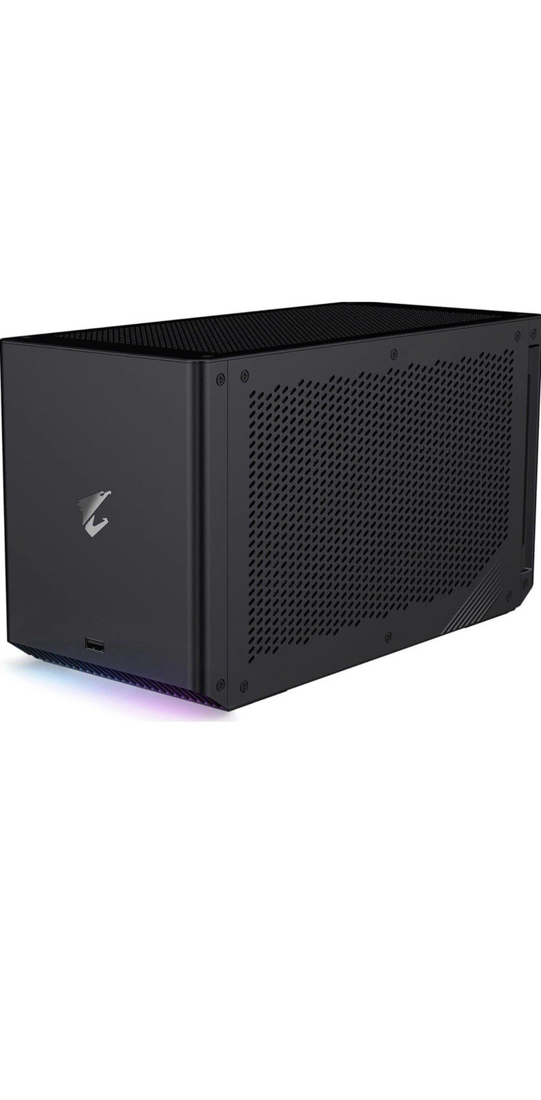 GIGABYTE AORUS RTX 3090 Gaming Box eGPU, WATERFORCE All-in-One Cooling System