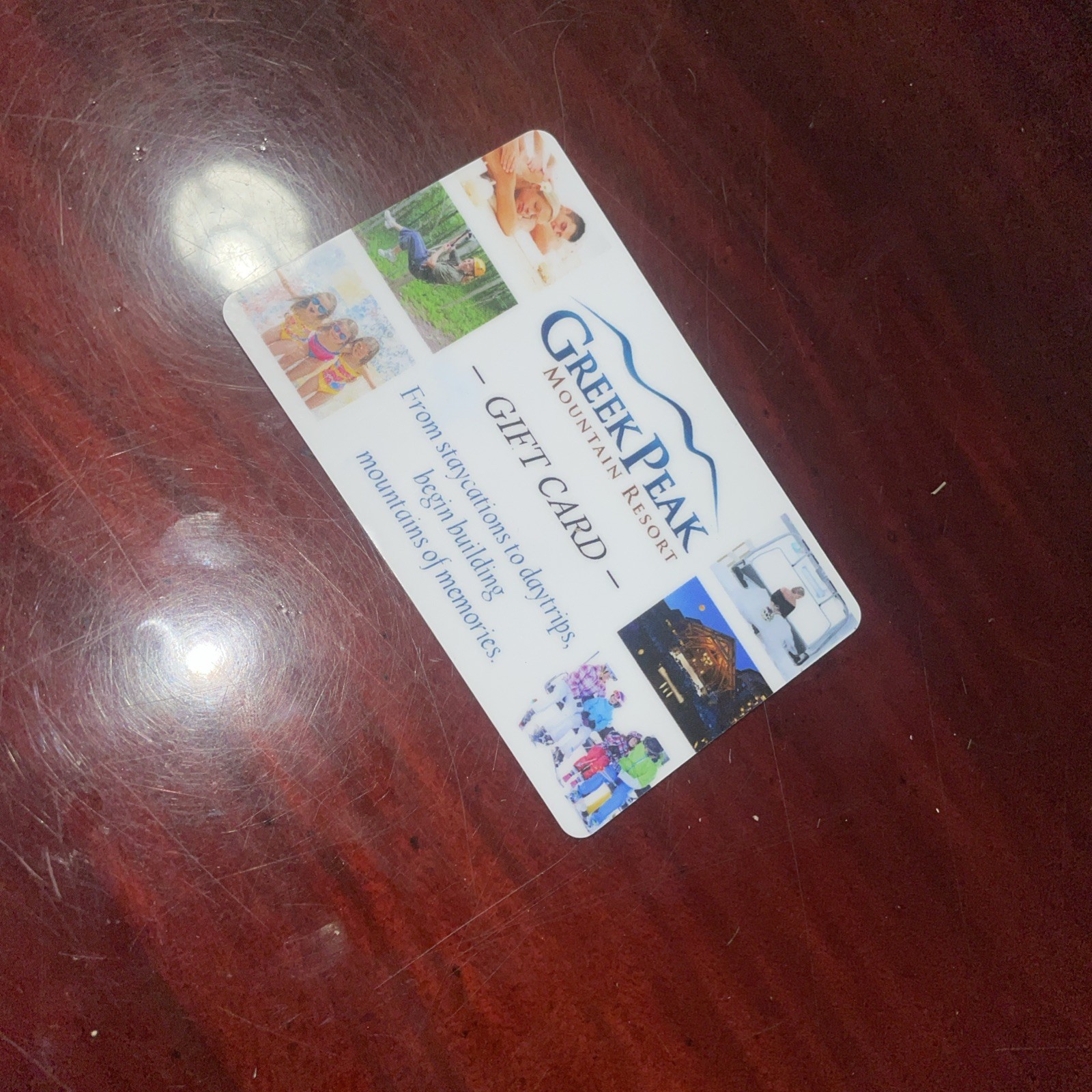 Greek Peak Ski Gift Card $84.25 Value Ithaca NY Skiing Resort