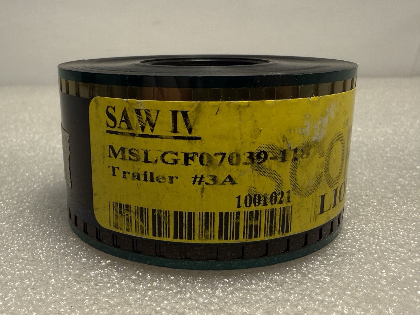SAW IV TEASER 36 SEC ORIGINAL 35mm MOVIE THEATER FILM TRAILER