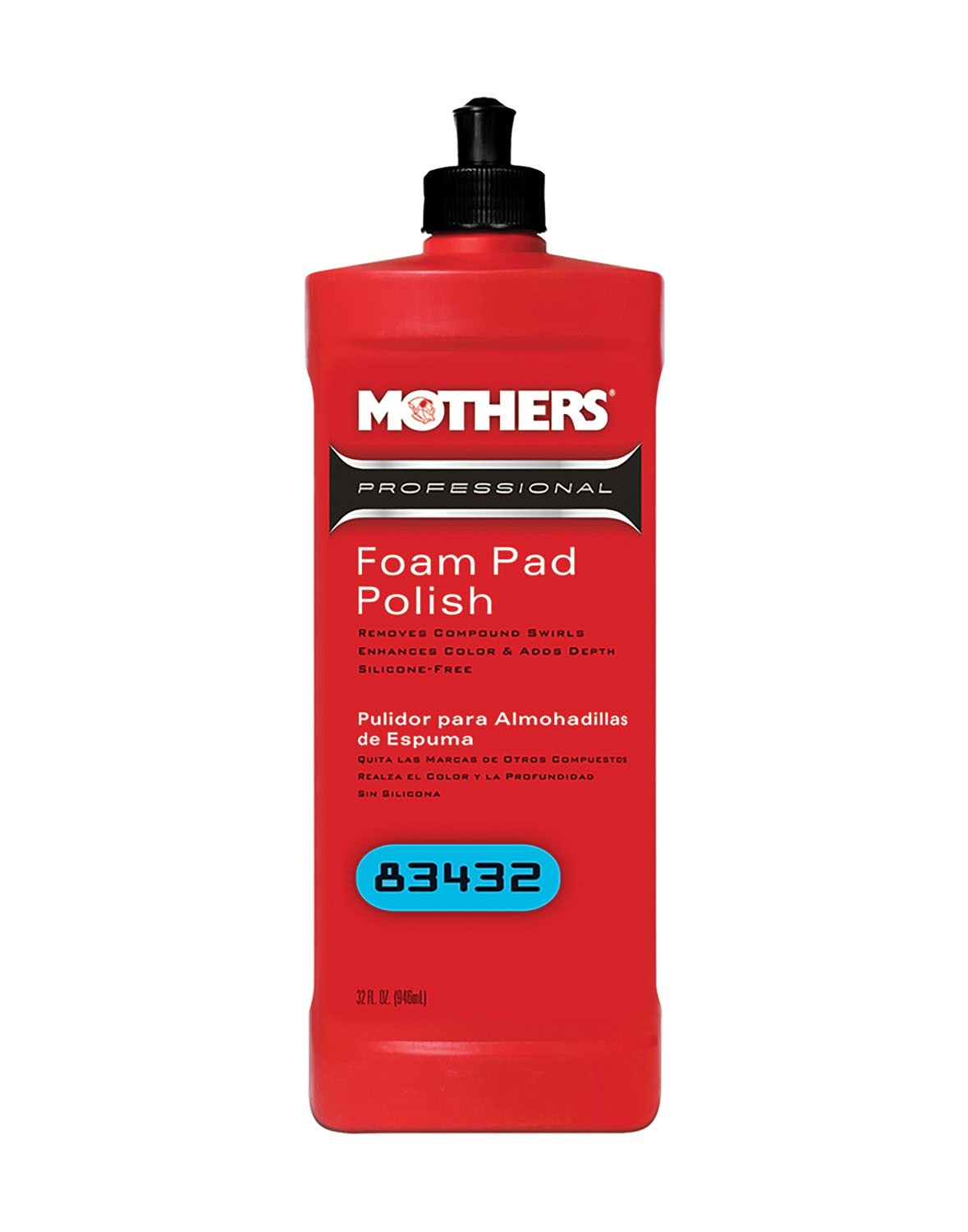 Foam Pad Polish, Qt. 83432 MOTHERS POLISH 83432 78175834324