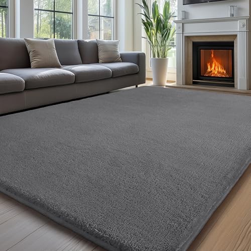  9x12 Area Rugs for Living Room, Soft Large Area Rug Fluffy Rugs for 