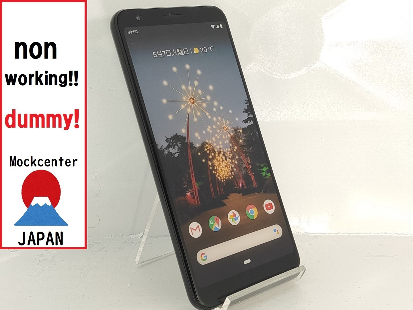 【dummy!】 Google Pixel 3aXL （color black）2019model  non-working cellphone