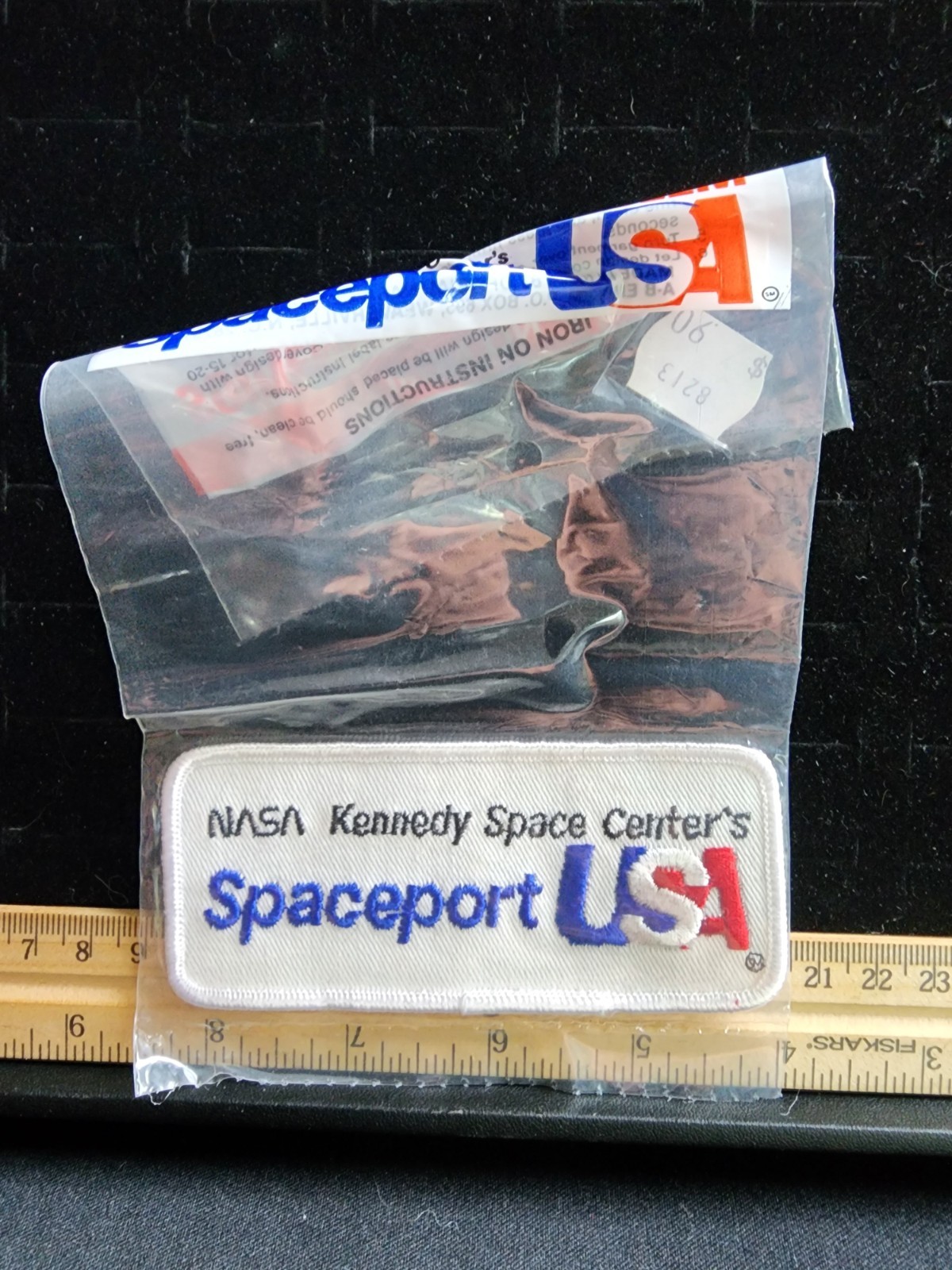 Vintage Travel Patch NASA Kennedy Space Center Embroidered Hat/Jacket New Sealed