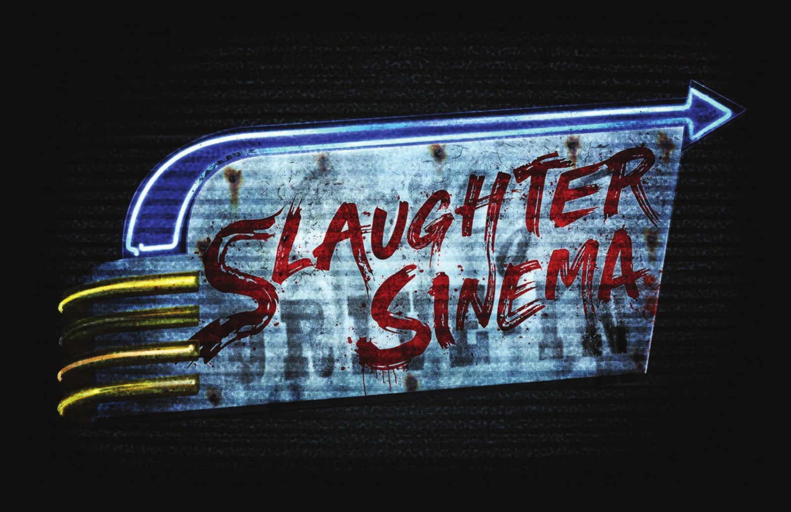 Halloween Horror Nights Slaughterhouse Sinema HHN Poster Matte Glossy Print