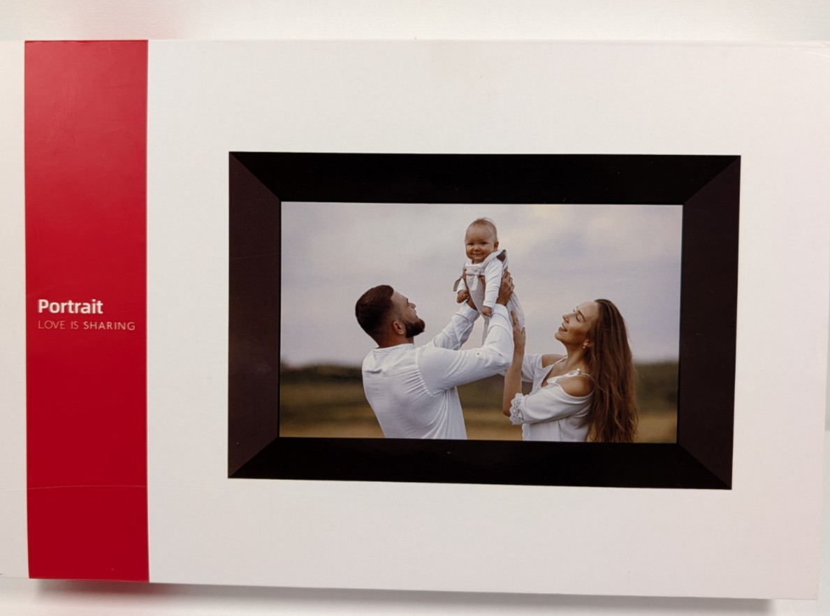 AEEZO 10.1" WiFi Digital Picture Frame-16GB-Wall Mount, HD IPS Touch Screen-NEW!