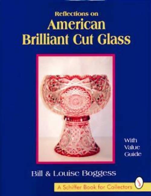 American Brilliant Cut Glass Book Vintage Hawkes ID$