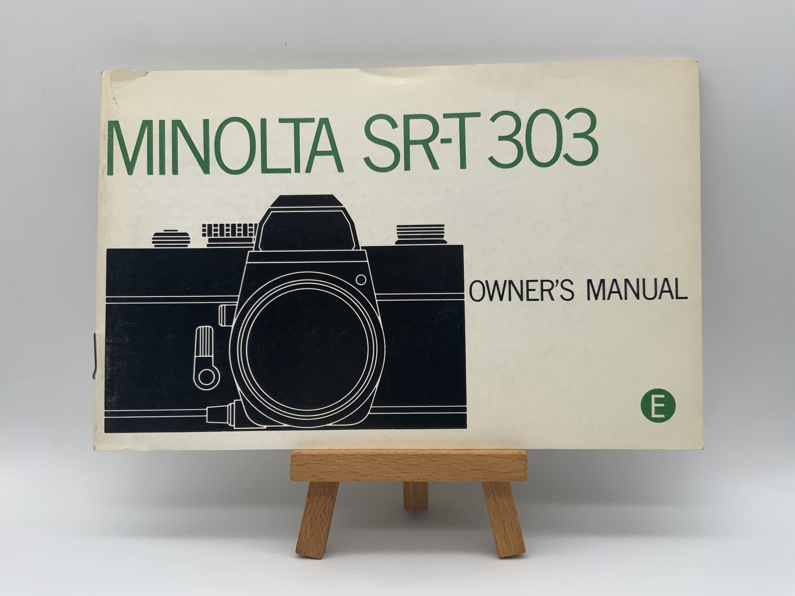 Minolta SR-T 303 Instruction Manual User Manual English
