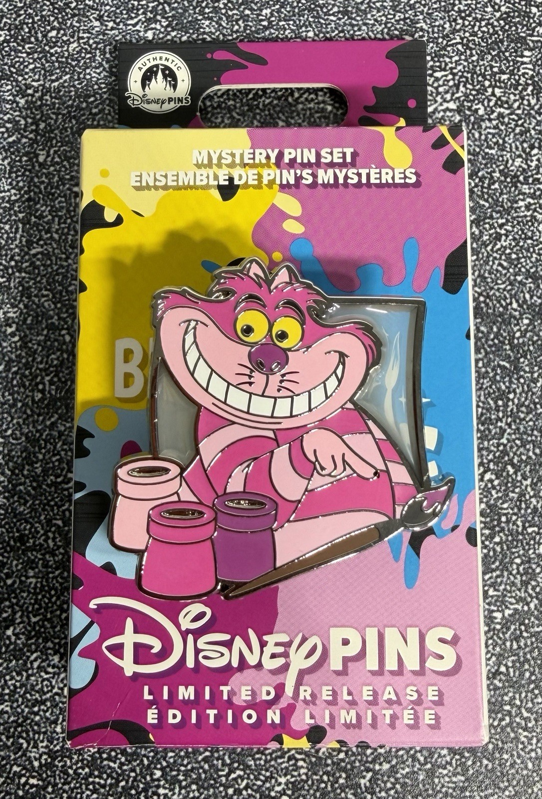 Disney Pin - Brush of Magic Mystery Box - Cheshire Cat Pin - Limited Release