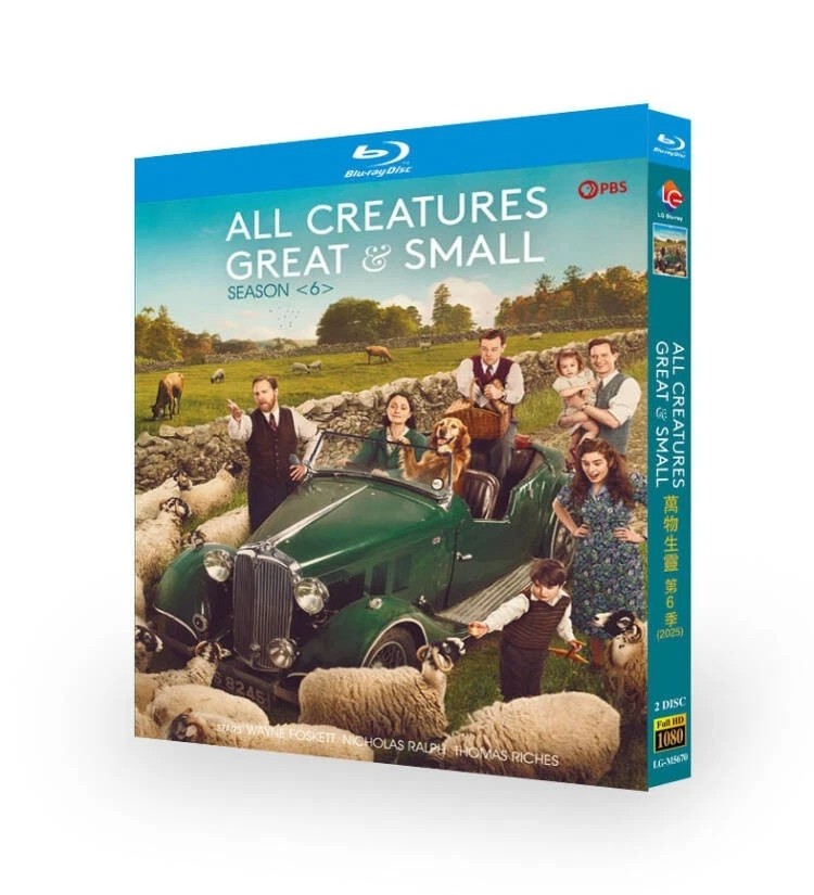 All Creatures Great and Small Season 6 (2025) BD All Region New Box Set