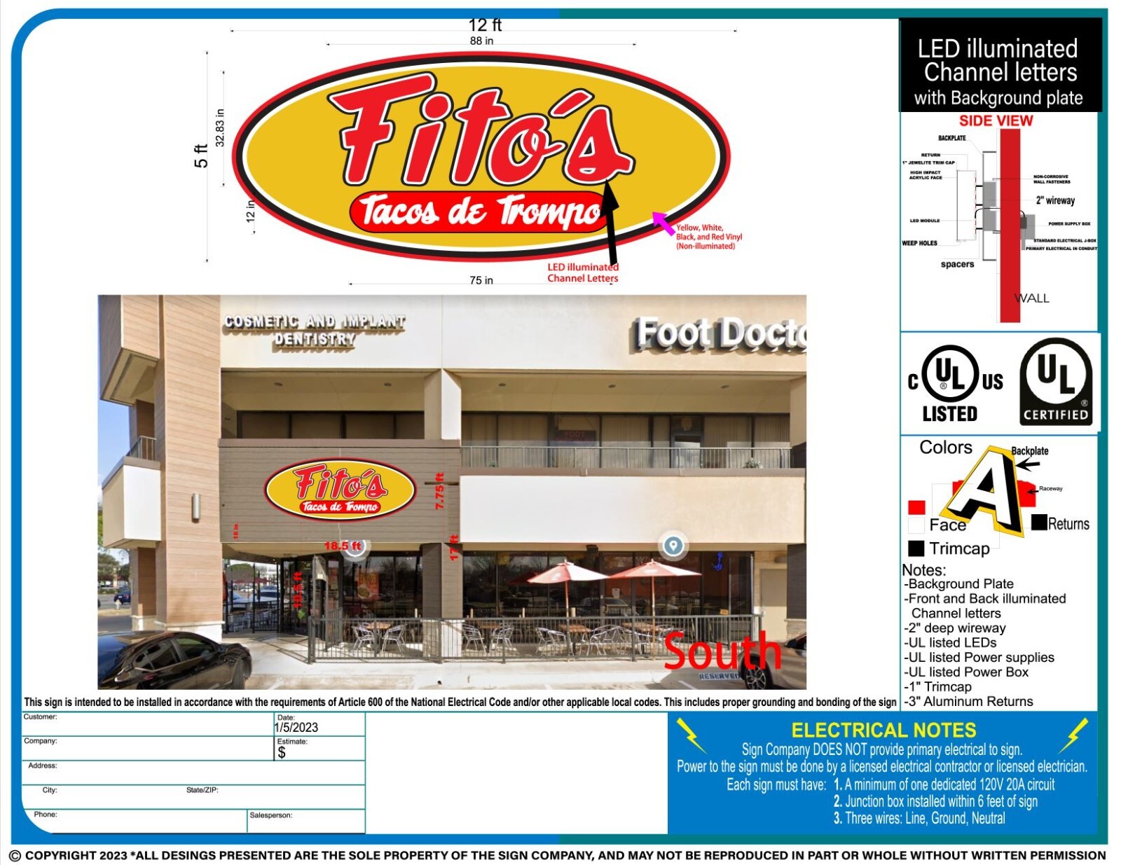 CUSTOM SIGN DESIGN: Professional Service