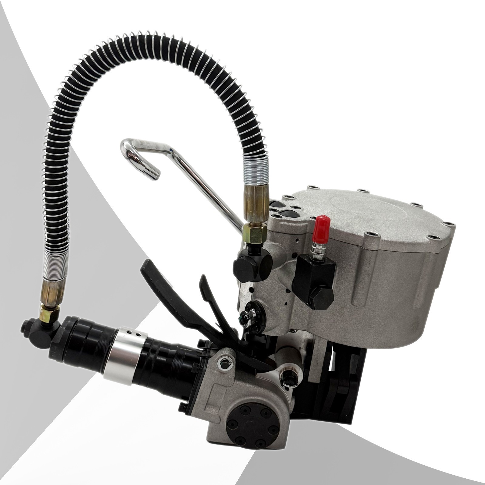 Pneumatic Integrated Steel Belt Strapping Machine 32×0.9mm Steel Strap 71–91 psi