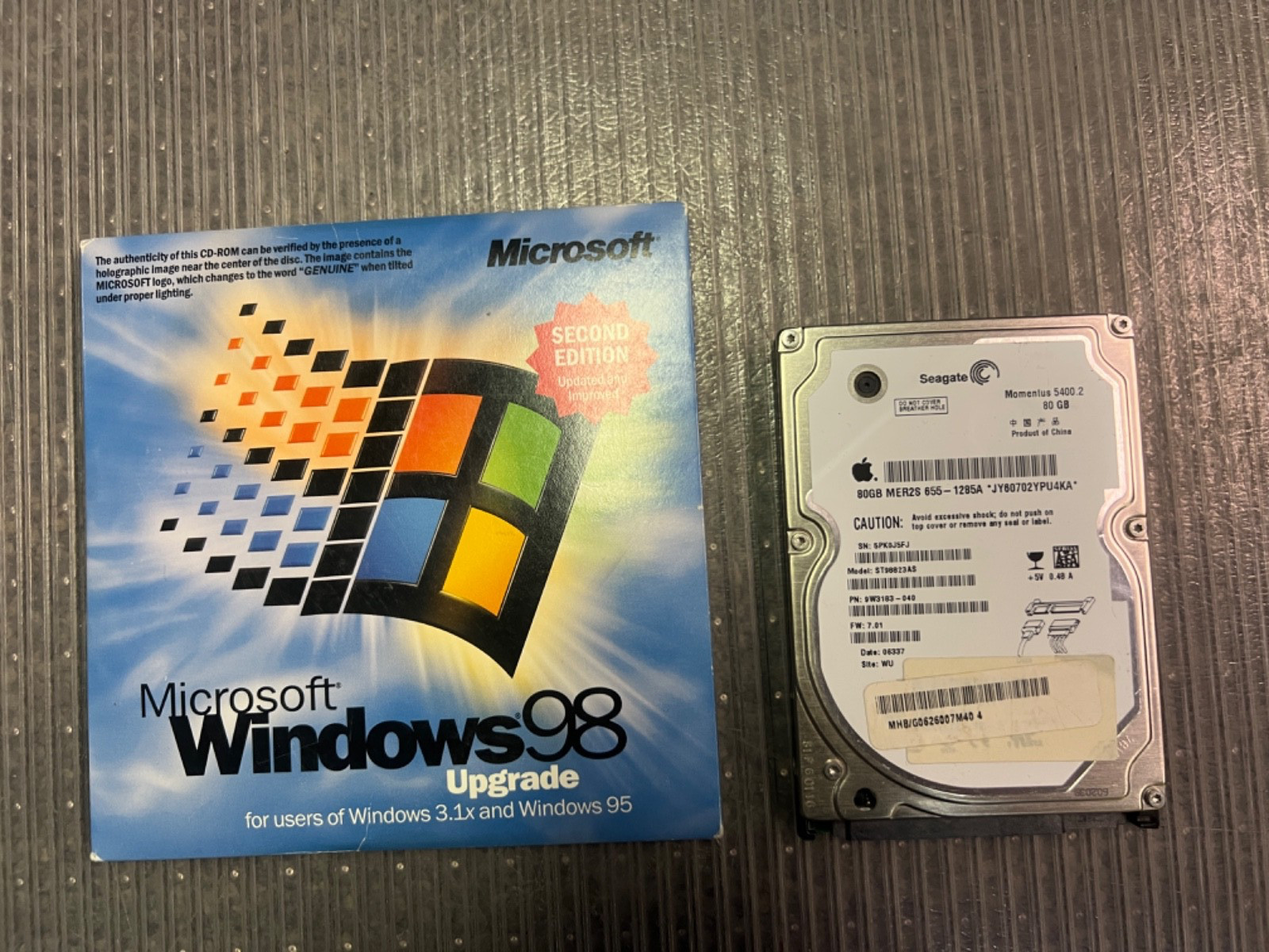 Microsoft Windows 98 Second Edition Upgrade For 3.1x & Windows 95