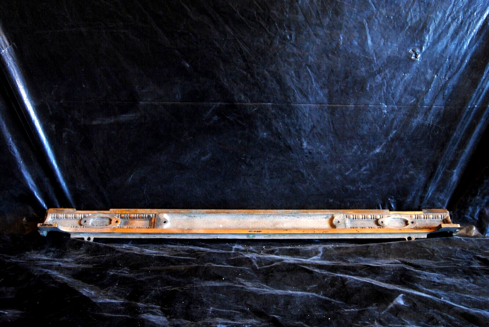 45-3/4 national cash register brass nameplate bar antique