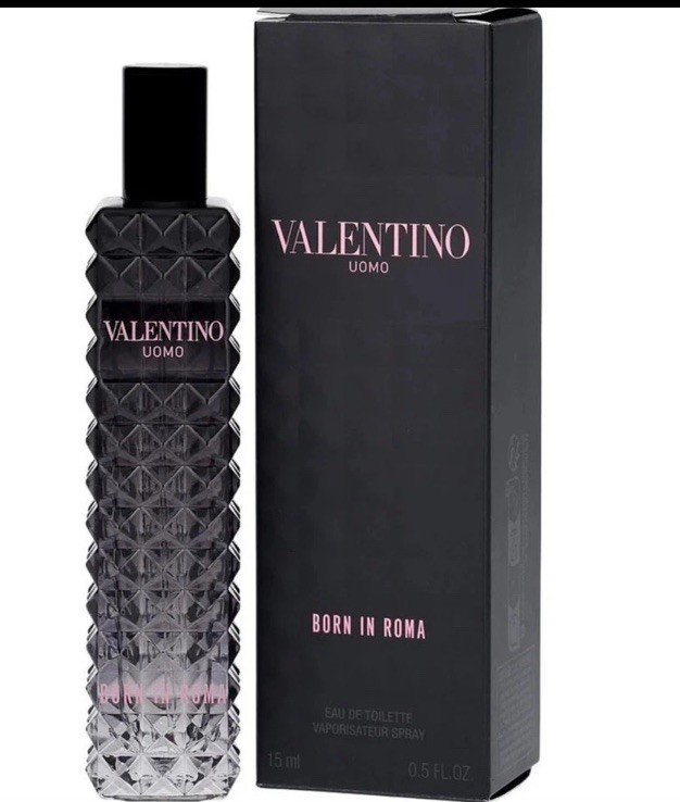 Valentino Uomo Born In Roma Eau De Toilette Travel Spray 15ml / 0.5 Oz For Men
