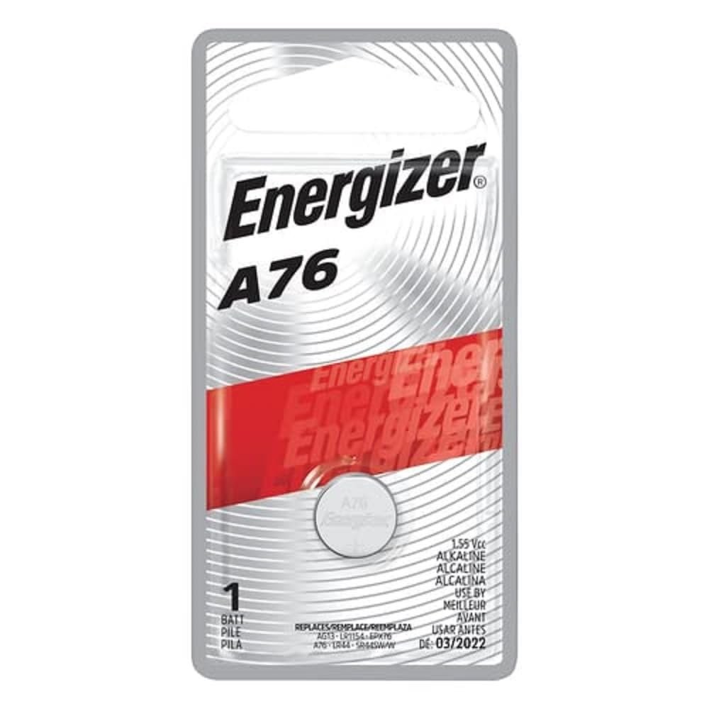 Energizer Watch Battery 1.5V A76BP, 1 Count