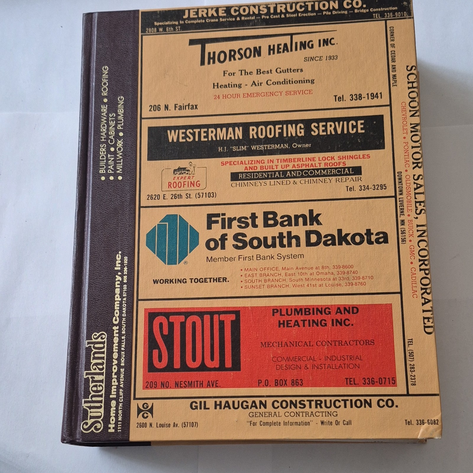 R.L. Polk & Co. Sioux Falls South Dakota City Directory 1985