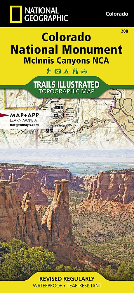 Colorado National Monument: Map #208