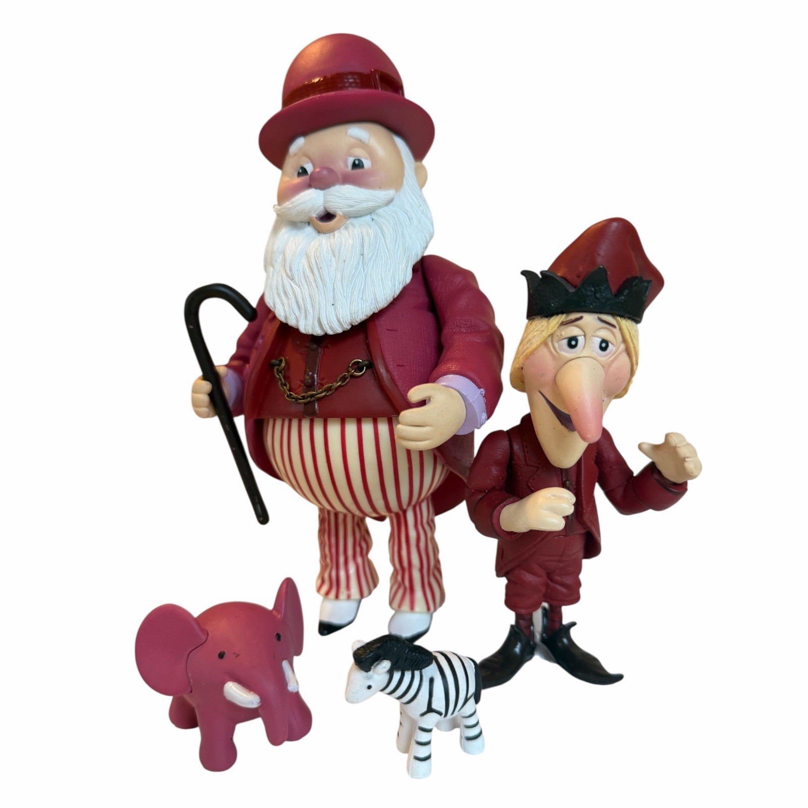 Vintage Year Without Santa Claus Figure Set with Jangle Elf by Palisades