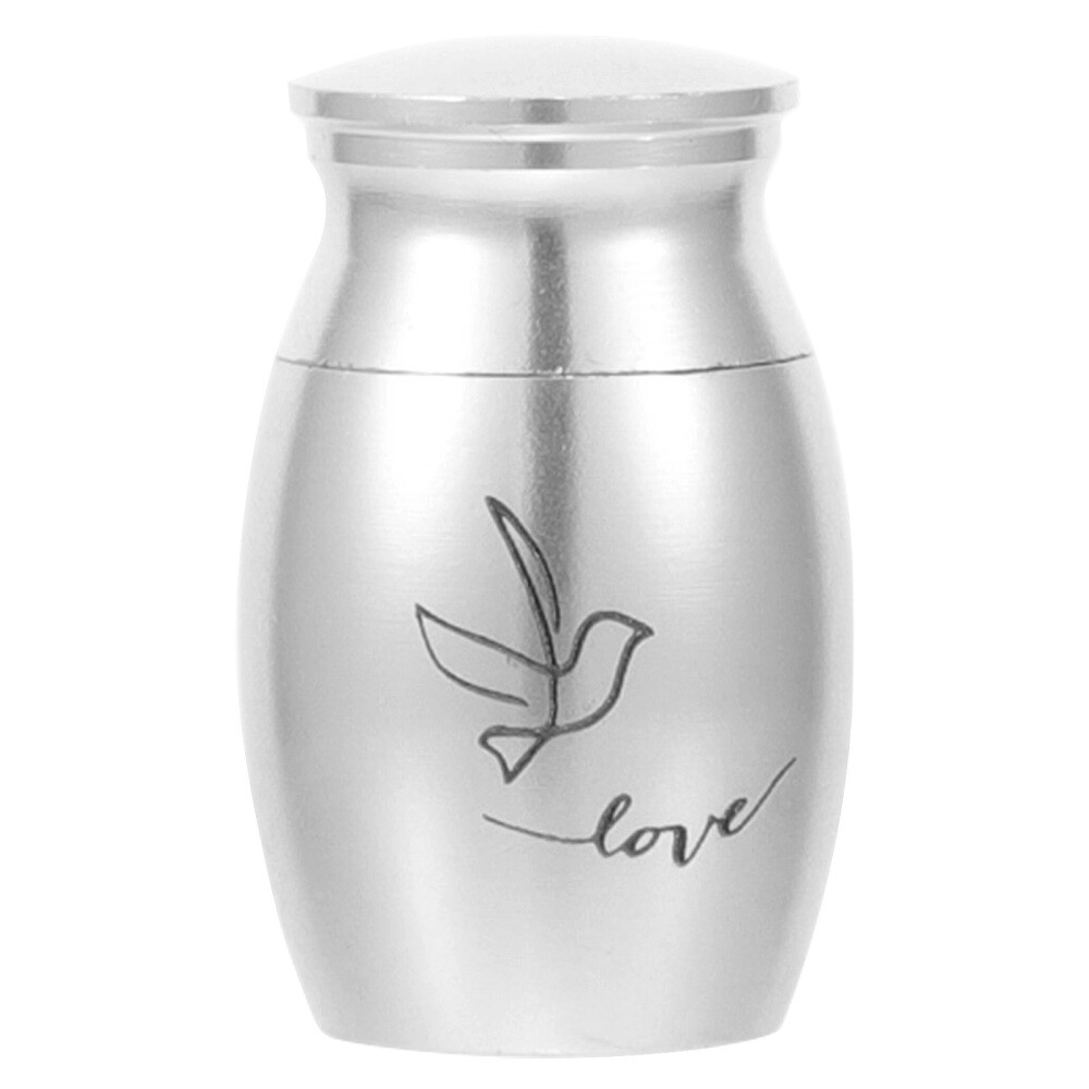 1PC Small Urns Mini Keepsake Urn Bird Parrot Cremation Urns for Ashes Memorial