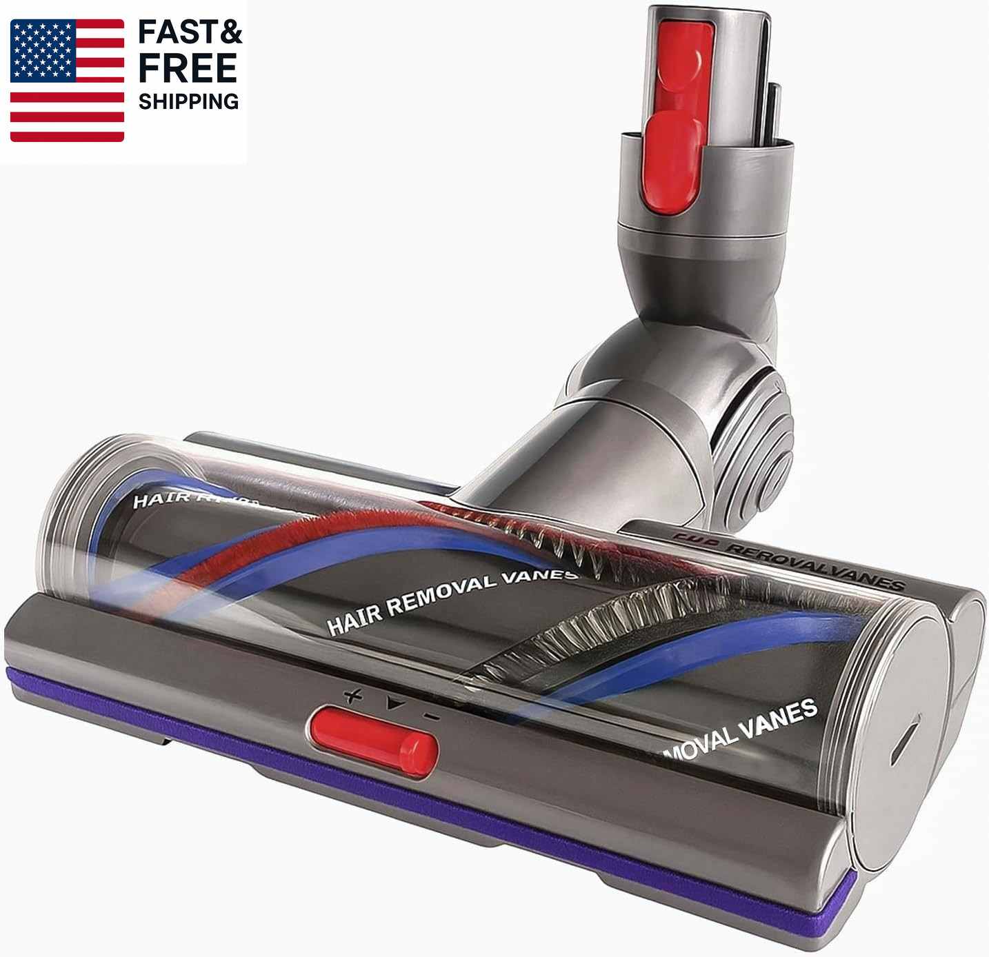 High Torque Brush Head Replacement for Dyson V7 V8 V10 V11 V15 Anti-Tangle Va