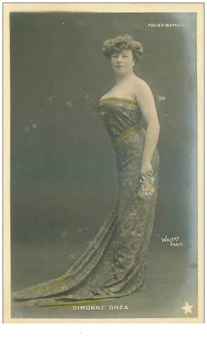 Cabarets No. 30083 Simone Drea Folies Bergeres