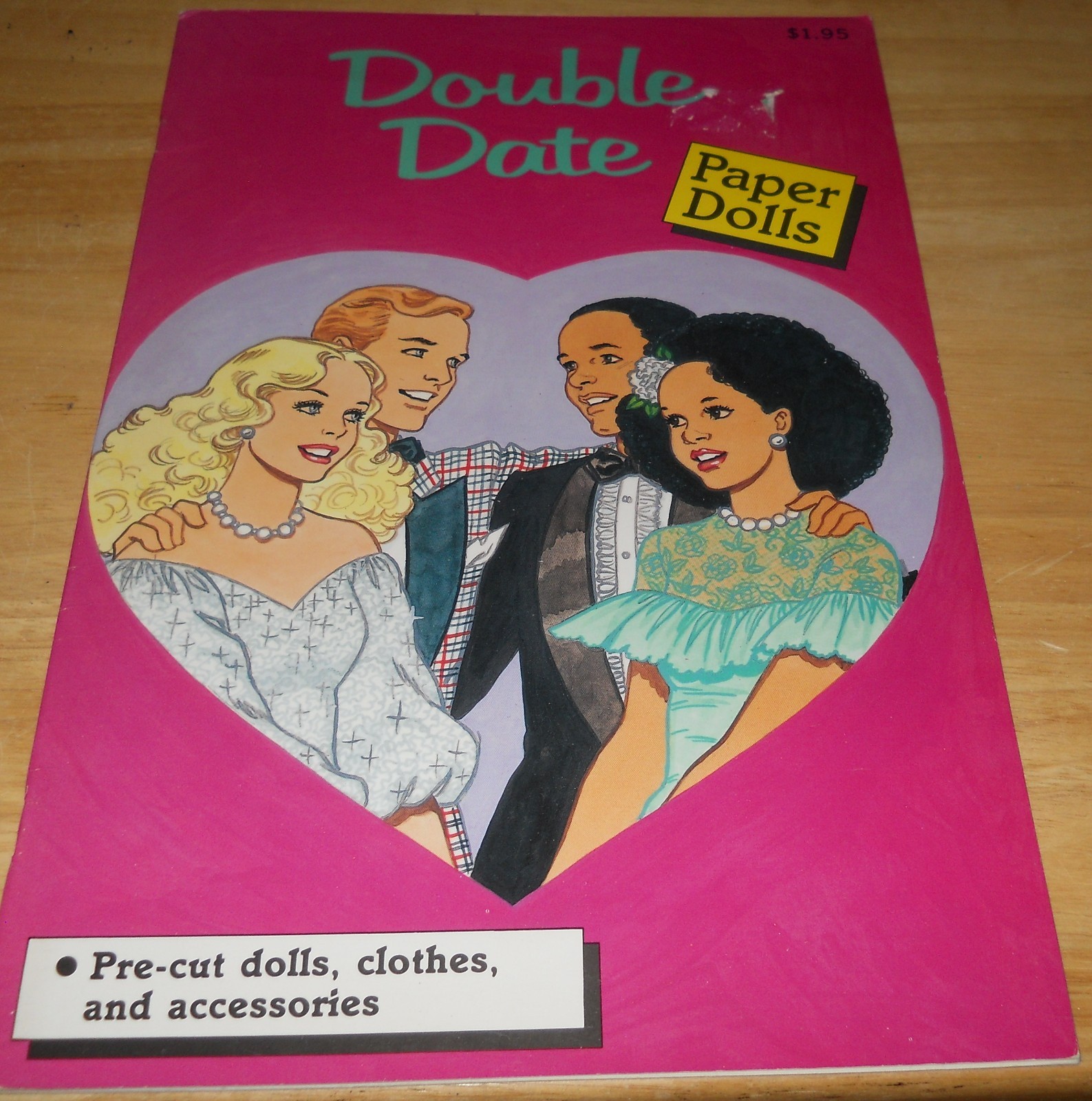 Paper Dolls Book 1989 Double Date Unused