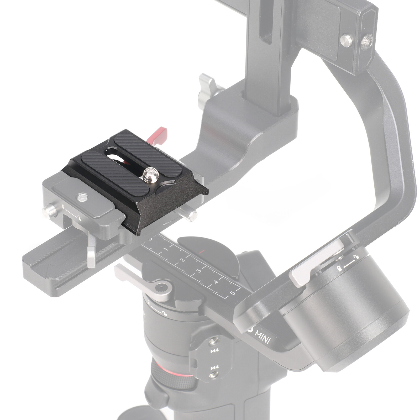 Upper Quick Release Plate for DJI Ronin RS2 RS3 Pro Manfrotto 501PL Arca-Swiss