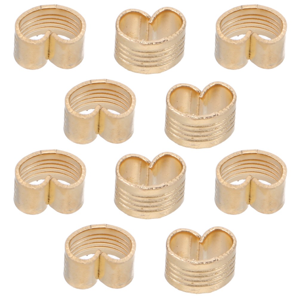  10pcs Belt Fixing Copper Buckle Wire Crimp Connector Terminal Accessory for 3D
