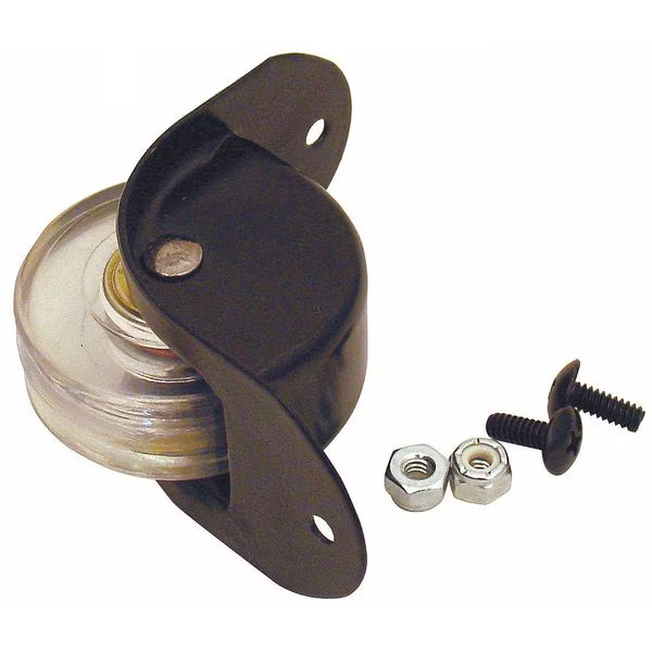 Platt Black Polyethylene Wheel, Steel Housing Wheel Kit HDW055 Platt HDW055
