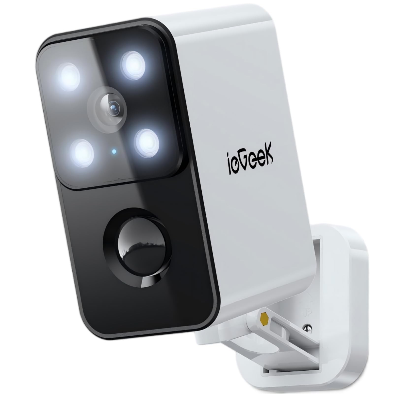 Security Cameras Wireless Outdoor Pan 180 2K Color Night Vision Battery