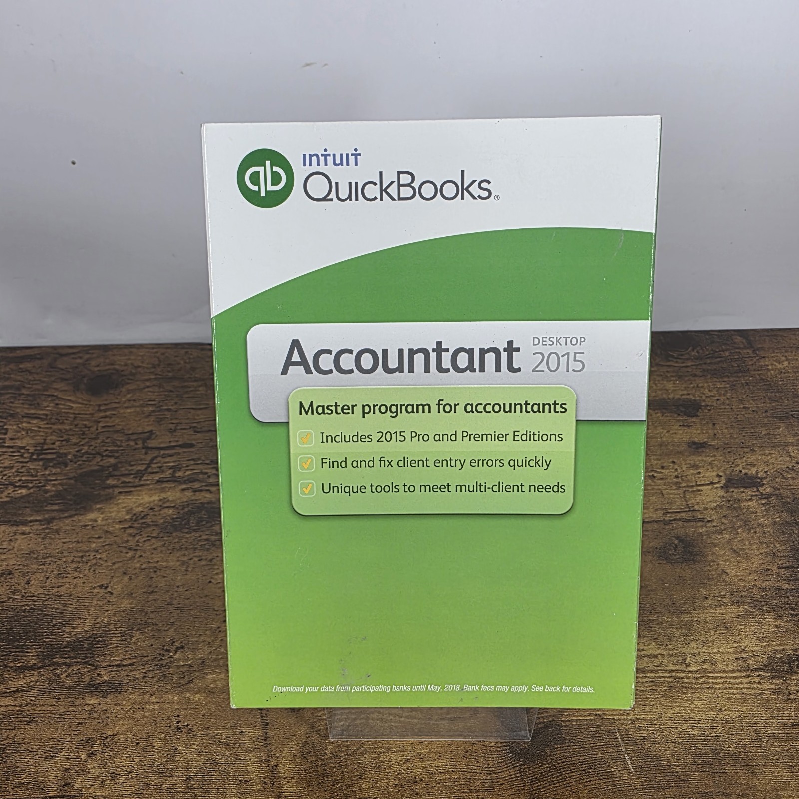 NEW SEALED - Intuit QuickBooks Accountant 2015 (Retail) Full Version for Windows