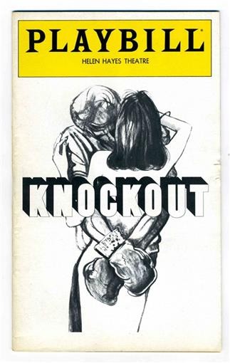 Knockout Playbill 1979 Danny Aiello Ed O'Neill Judith McGilligan