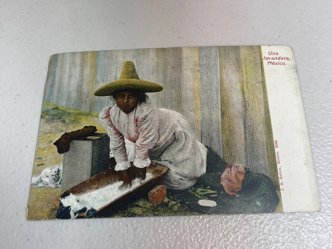 VTG  Mexico to Chattanooga Tennessee Girl Washington Postcard Cover