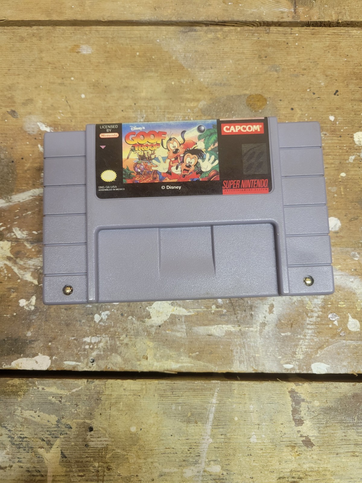 Goof Troop (Super Nintendo Snes) Authentic Tested good