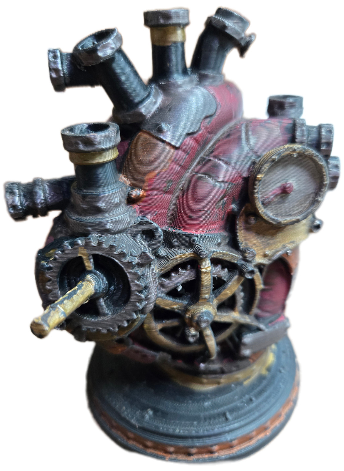 Steampunk Heart - A Heart Rebuilt Original B&G Design