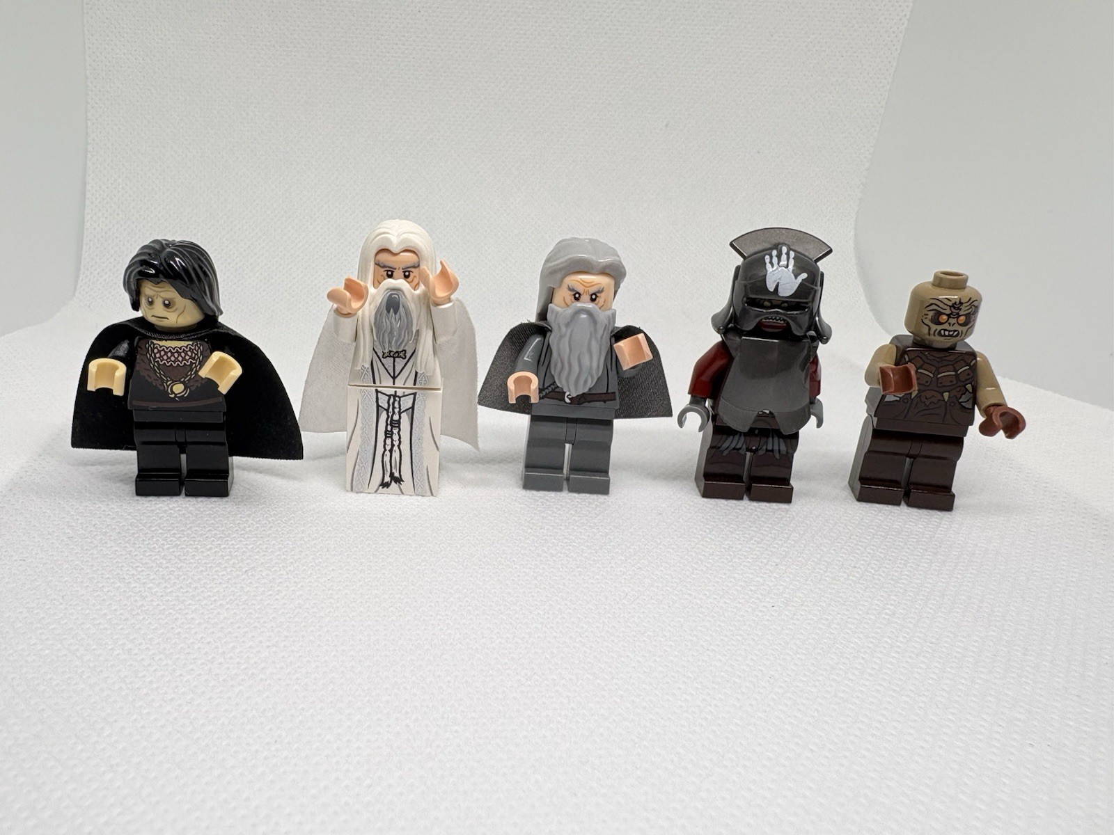 LEGO 10237 Lord of the Rings Minifigures Set Of 5 Grima Wormtongue Saruman + Mor