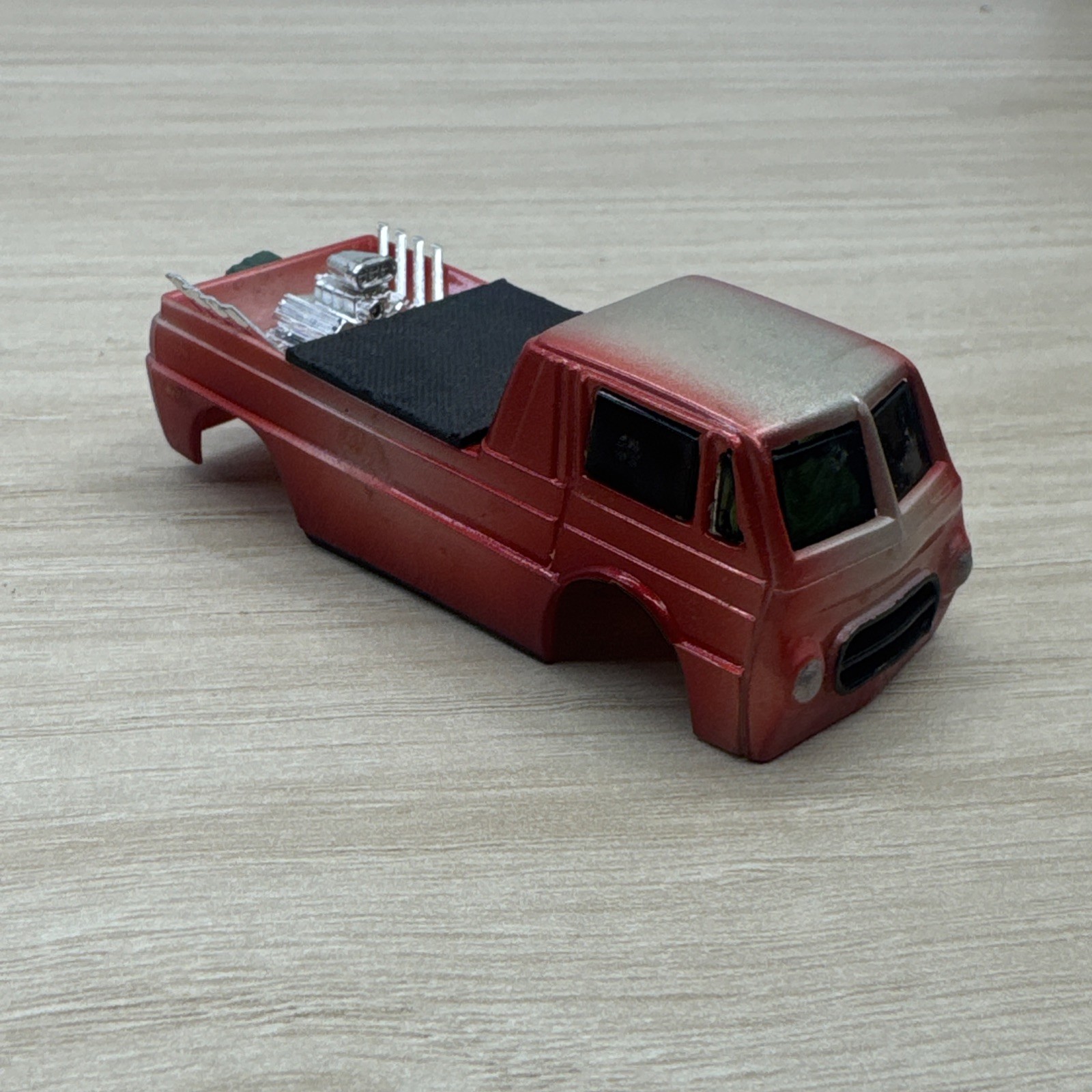 Tyco Pro Dodge A100 Trick Truck Dragster HO Slot Car Body Hong Kong Nice