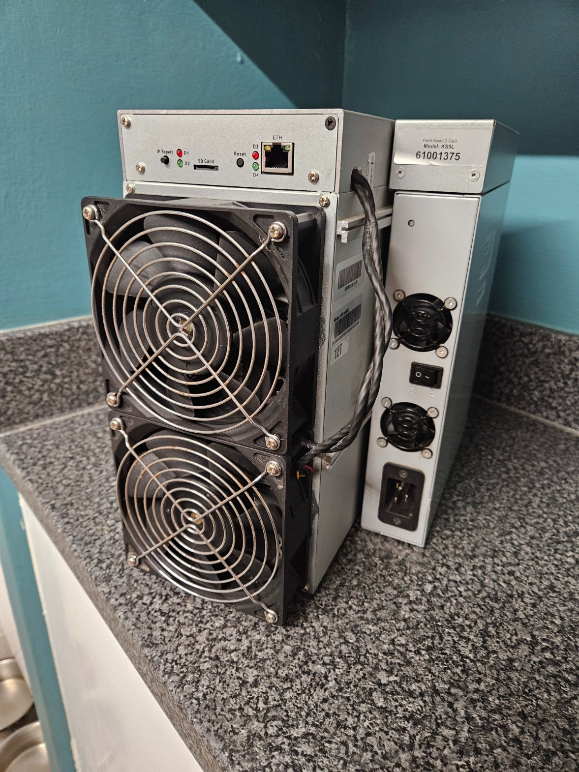 Iceriver KS5L (12Th)  ASIC Miner  UK 1 of 2. Mines SAME as 30 x KSO Miners